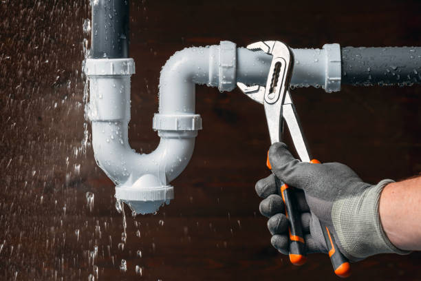 Professional Drain Cleaning technician working in Keswick, VA